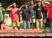 Langkah Damai di Tanah Papua: Anggota OPM Pimpinan Zeth Fatem Kembali ke Pangkuan NKRI di Kampung Fuog