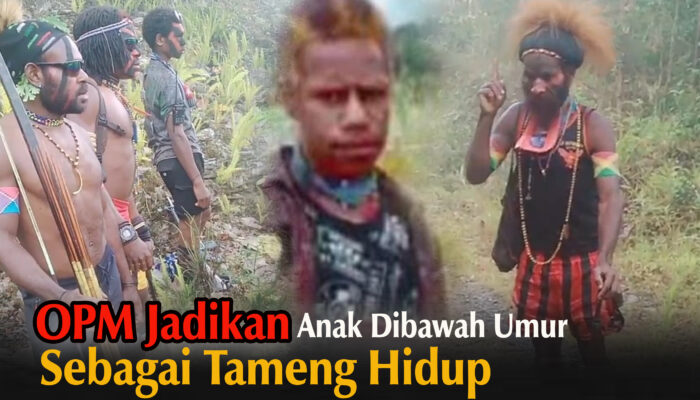 OPM Jadikan Anak-Anak Di Bawah Umur Sebagai Tameng Hidup