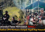 Masyarakat Papua Nyatakan Kehadiran OPM Membawa Dampak Negatif bagi Kehidupan Sosial