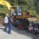 Jalan Trans Papua di Distrik Woniki Kabupaten Puncak Jaya Mulai Diperbaiki: Alat Berat Bergerak