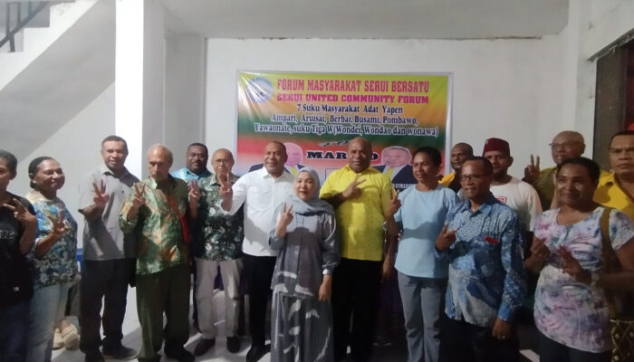 Mathius D. Fakhiri Ajak Generasi Muda Papua Bangun Demokrasi dan Jaga Etika Politik