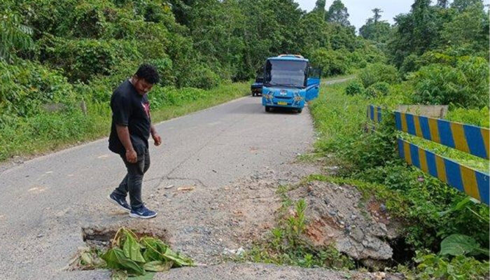 Legislator Papua Barat ingatkan Pemkab Teluk Bintuni segera benahi jalan yang rusak