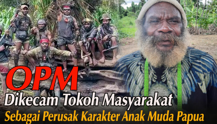 OPM Dikecam Tokoh Masyarakat Papua Rusak Karakter dan Masa Depan Anak Muda