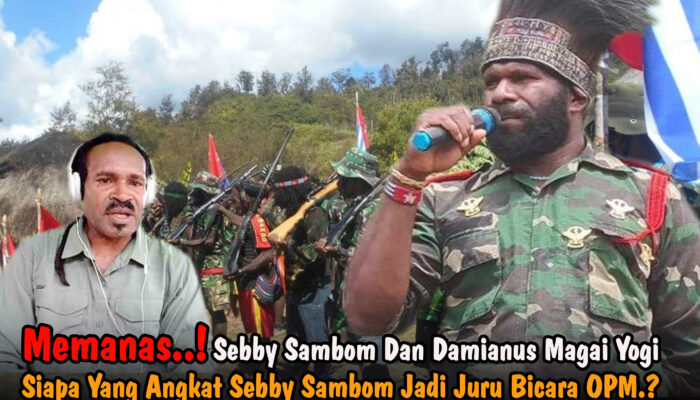 Memanasnya Hubungan Sebby Sambom dan Demianus Magai: Siapa yang Mengangkat Sebby Sambom sebagai Juru Bicara OPM?