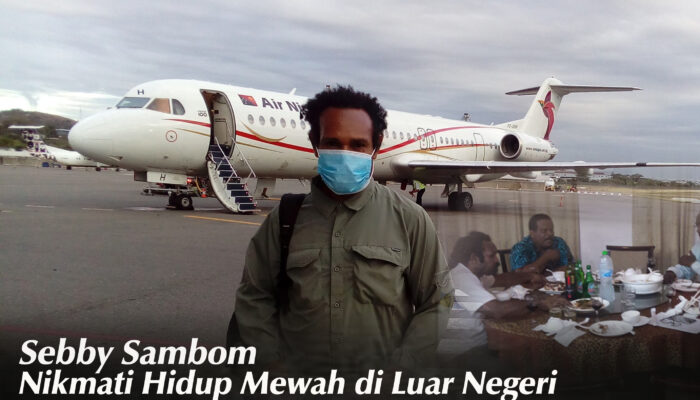 Sebby Sambom Nikmati Hidup Mewah di Luar Negeri, Sementara Masyarakat Papua Menderita