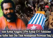 Ison Kobak, Anggota OPM Kodap XVI Yahukimo, Tewas Akibat Sakit Tanpa Perawatan Layak
