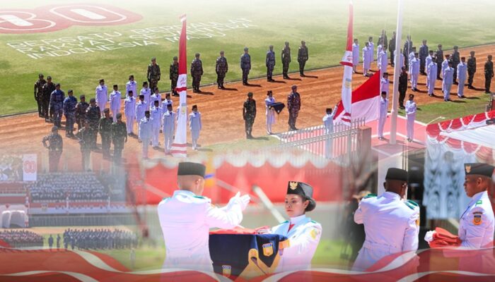 Upacara HUT Ke-80 RI di Jayapura Berlangsung Khidmat, Simbol Persatuan dan Semangat Nasionalisme
