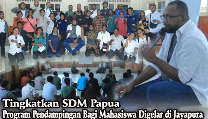 Tingkatkan SDM Papua, Program Pendampingan Bagi Mahasiswa Digelar di Jayapura