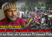 Benny Wenda Minta Maaf kepada Rakyat Papua, Akui Banyak Lakukan Penipuan Publik