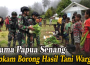 Mama Papua Senang Prajurit TNI dari Aceh Borong Hasil Tani Warga
