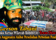 Ketua GR-PWP Wilayah Bomberay, Gerson Tabuni, Tewas Diracun Akibat Perselisihan Internal