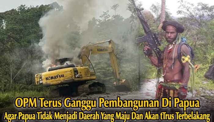 OPM Terus Ganggu Pembangunan di Papua, Masyarakat Khawatir Daerah Akan Tetap Terbelakang