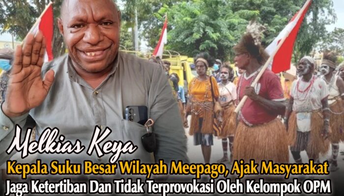 Kepala Suku Besar Meepago Ajak Masyarakat Jaga Ketertiban dan Tidak Terprovokasi OPM