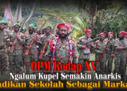 OPM Kodap XV Ngalum Kupel Semakin Anarkis, Sekolah Dijadikan Markas