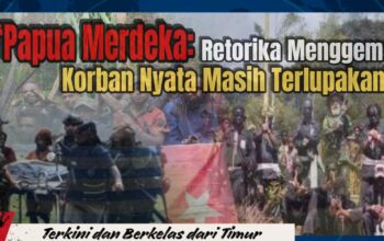 Hati Kecil atau Alibi Kekerasan? Publik Ragukan Pesan ‘Papua Merdeka’