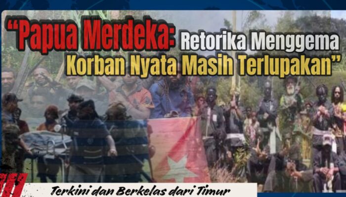 Hati Kecil atau Alibi Kekerasan? Publik Ragukan Pesan ‘Papua Merdeka’