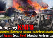 Ditungangi KNPB, Kerusuhan Yalimo Bakar Kendaraan Masyarakat dan Bantuan Logistik, Prajurit Kopassus Secara Heroik Selamatkan Kendaraan