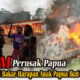 OPM Perusak Papua, Sekolah Dibakar Harapan Anak Papua Ikut Terbakar