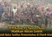 OPM Kodap XV Ngalum Kupel Matikan Aliran Listrik Setelah Bakar Fasilitas Pemerintahan di Distrik Kiwirok