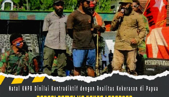 Seruan Damai Dipertanyakan: Natal KNPB Dinilai Kontradiktif dengan Realitas Kekerasan di Papua