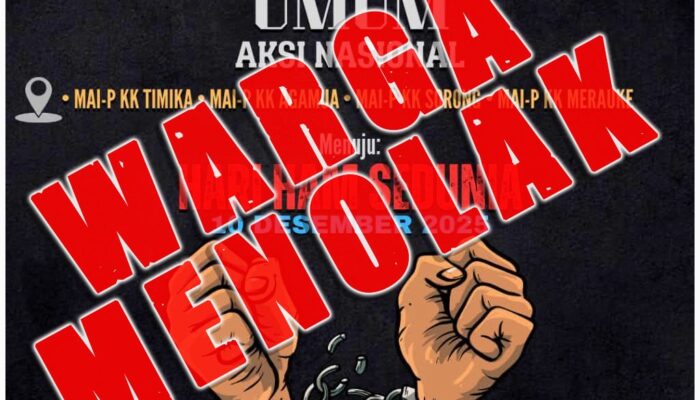 Seruan Aksi MAI-P Ditolak Warga: Papua Pilih Stabilitas dan Keamanan