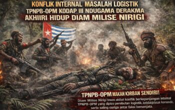 Konflik Internal Masalah Logistik: TPNPB-OPM Kodap III Ndugama Derakma Akhiri Hidup Diam Milise Nirigi