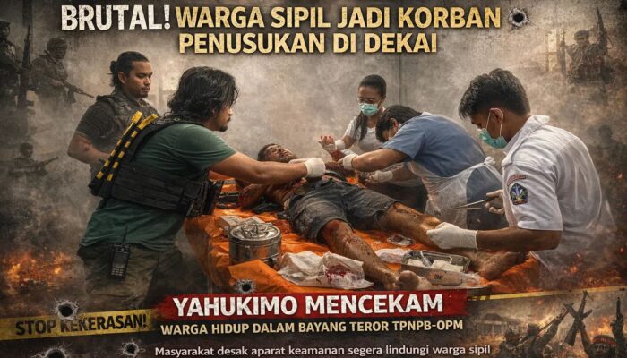 TPNPB-OPM Kodap XVI Yahukimo Kembali Menebar Kekerasan, Warga Sipil Jadi Korban Penusukan di Dekai